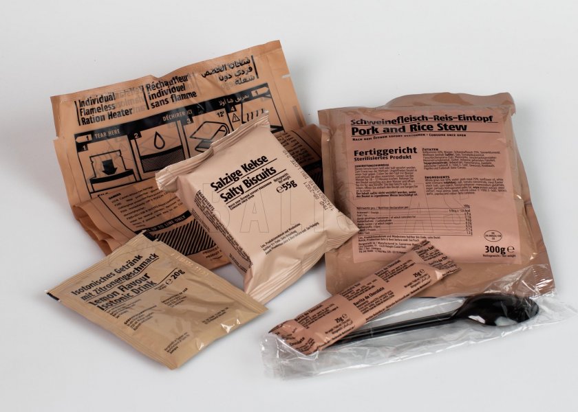MRE - One Meal, Menu I – Kuřecí guláš