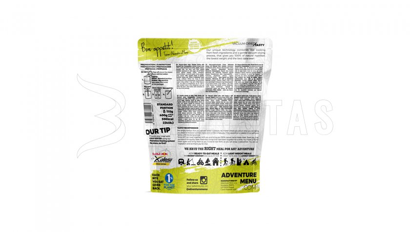 Kuře Korma avec riz basmati Adventure Menu Lightweight