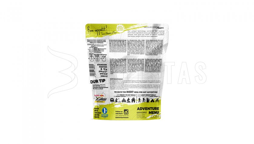 Œufs brouillés crémeux au jambon et au fromage Adventure Menu Lightweight
