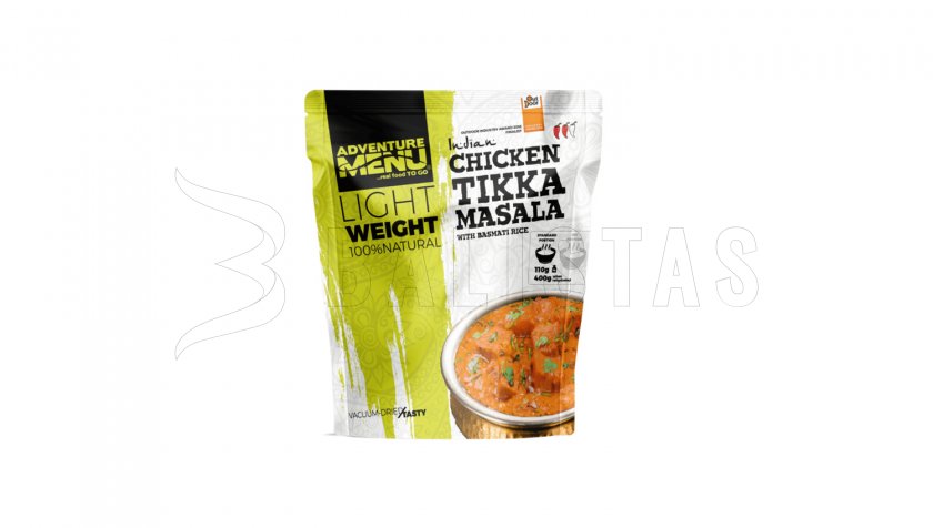 Poulet Tikka Masala avec riz basmati Adventure Menu Lightweight