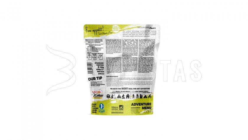 Poulet Tikka Masala avec riz basmati Adventure Menu Lightweight