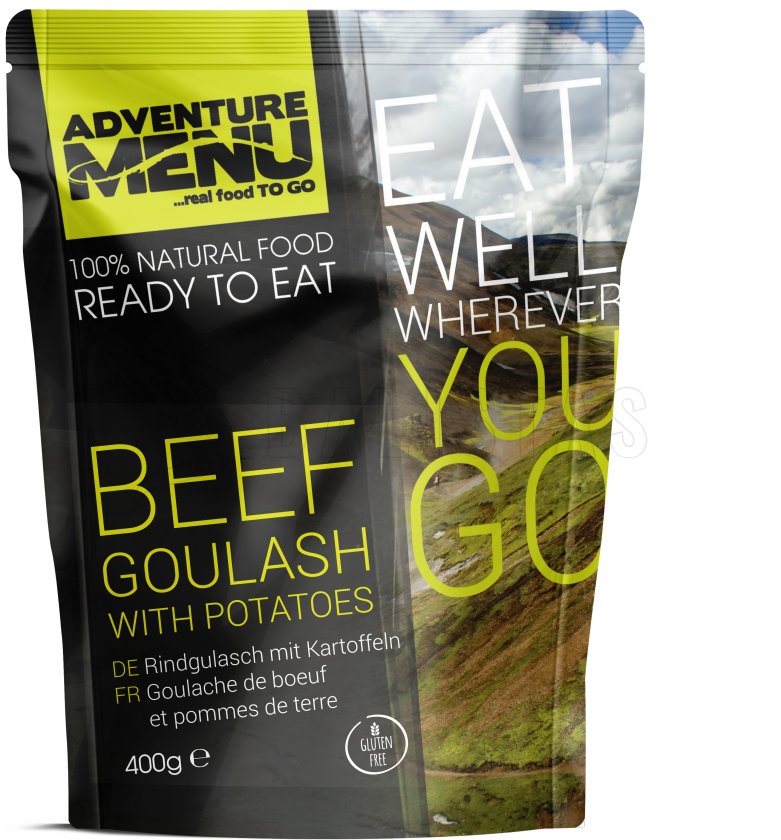 Hovězí guláš s bramborem Adventure Menu