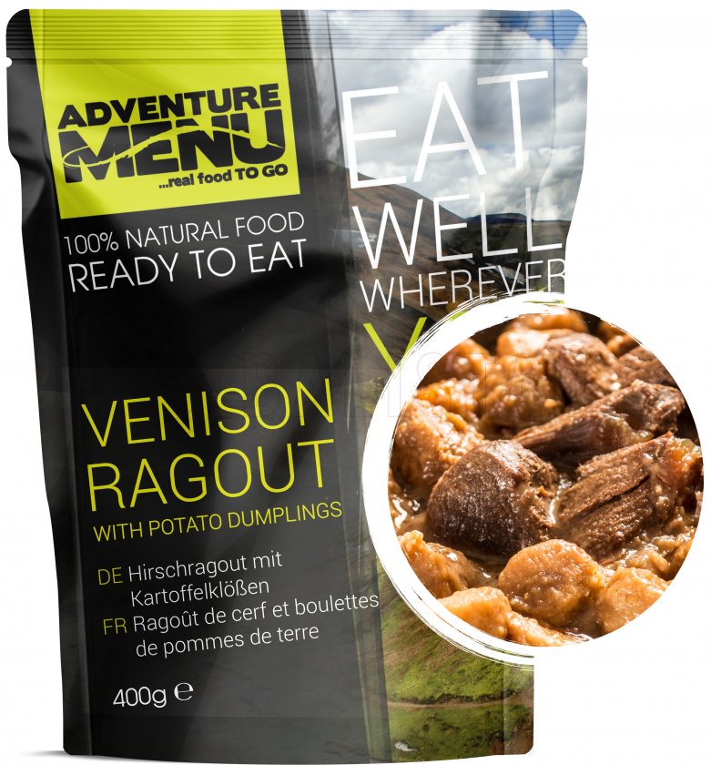 Menu IV – Ragoût de cerf + Poulet Korma Adventure Menu