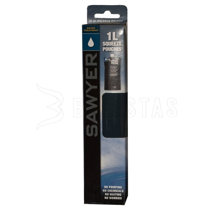 Gourde pliable Sawyer 1l - set de 3 pcs