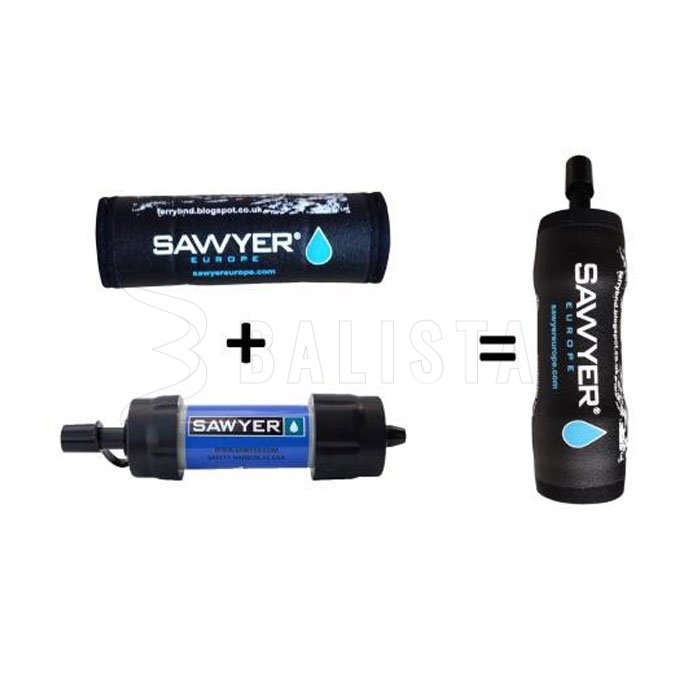 Beschermhoes voor Sawyer-filters zwart