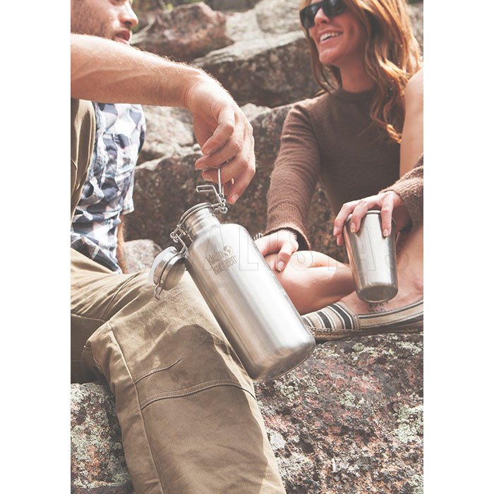 Bouteille isotherme Klean Kanteen Insulated Growler 1900ml inox