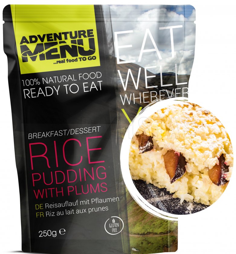 Rijstpudding met pruimen Adventure Menu
