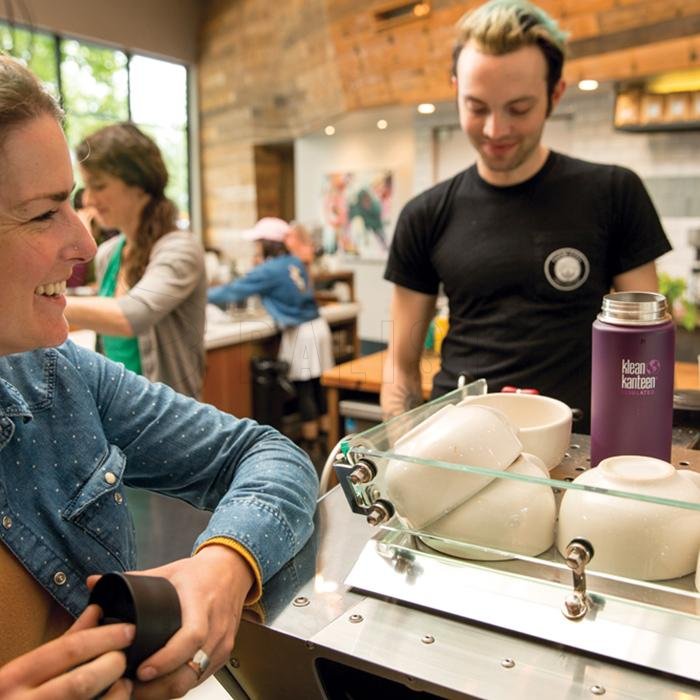 Thermosfles Klean Kanteen Wide Café 2.0 473ml roestvrij staal