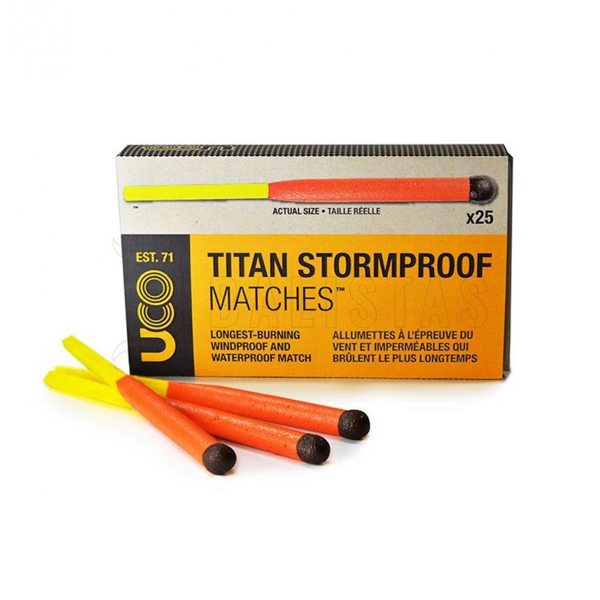 Allumettes UCO Titan Stormproof Matches 25pcs
