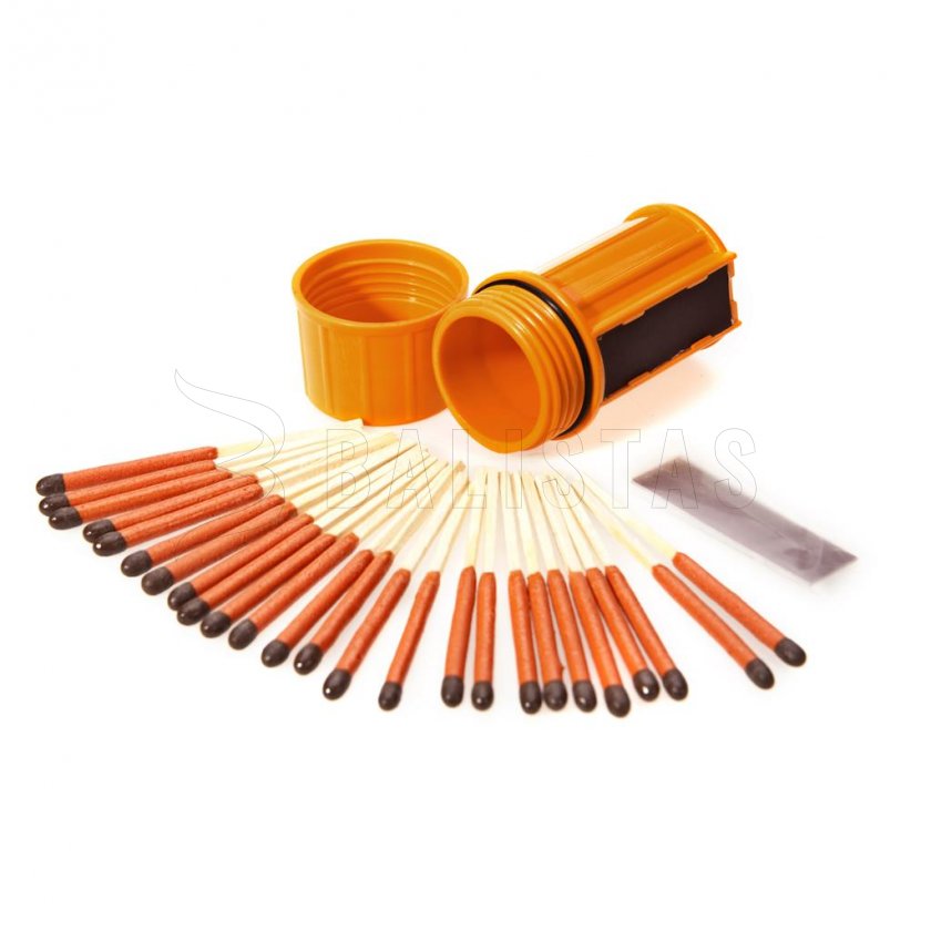 Allumettes UCO Stormproof étui orange 25pcs