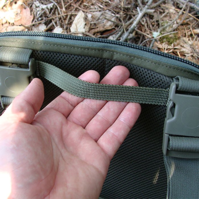 Harnais de poitrine Jubö Front Bag Mini vert
