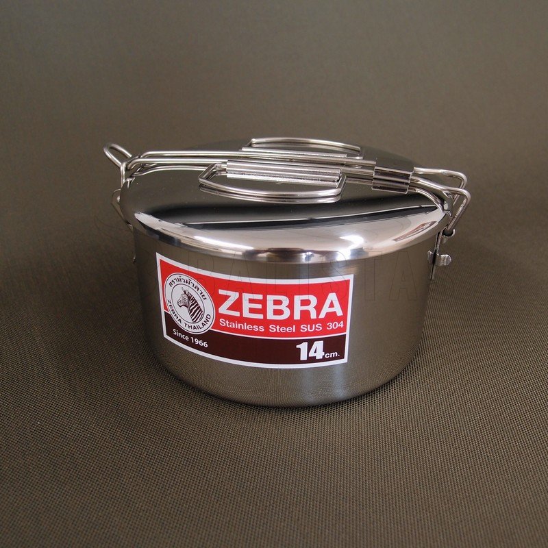 Popote Zebra Camping Pot 14cm