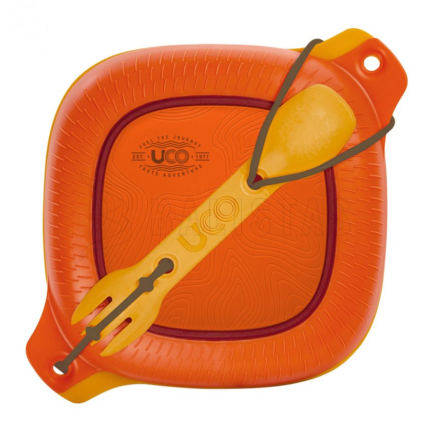 Eetset UCO Mess Kit 4-delig oranje