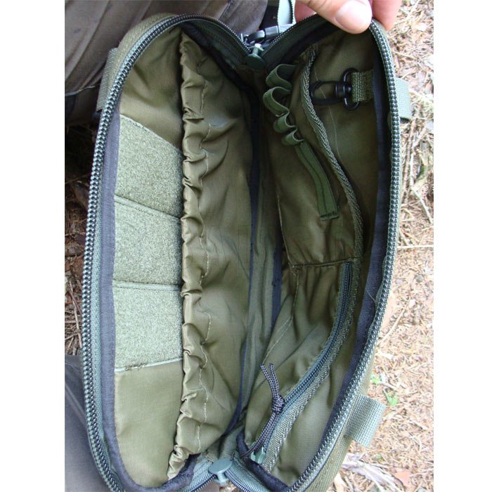 Hrudní tas Jubö Front Bag Survival zwart