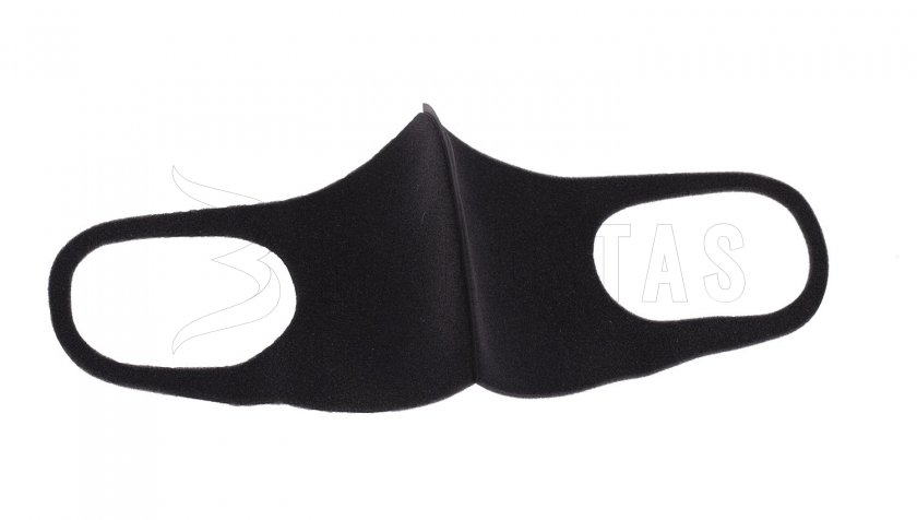 Zwart mondmasker