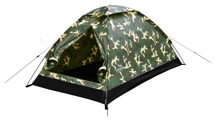 Tente Cattara Army pour 2 personnes camo