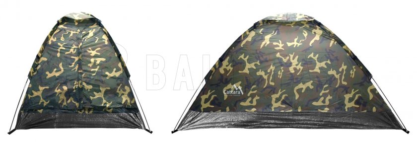 Tente Cattara Army pour 2 personnes camo