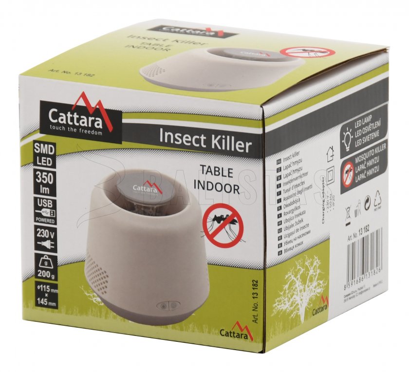 USB zaklamp en insectenval Cattara Table Indoor