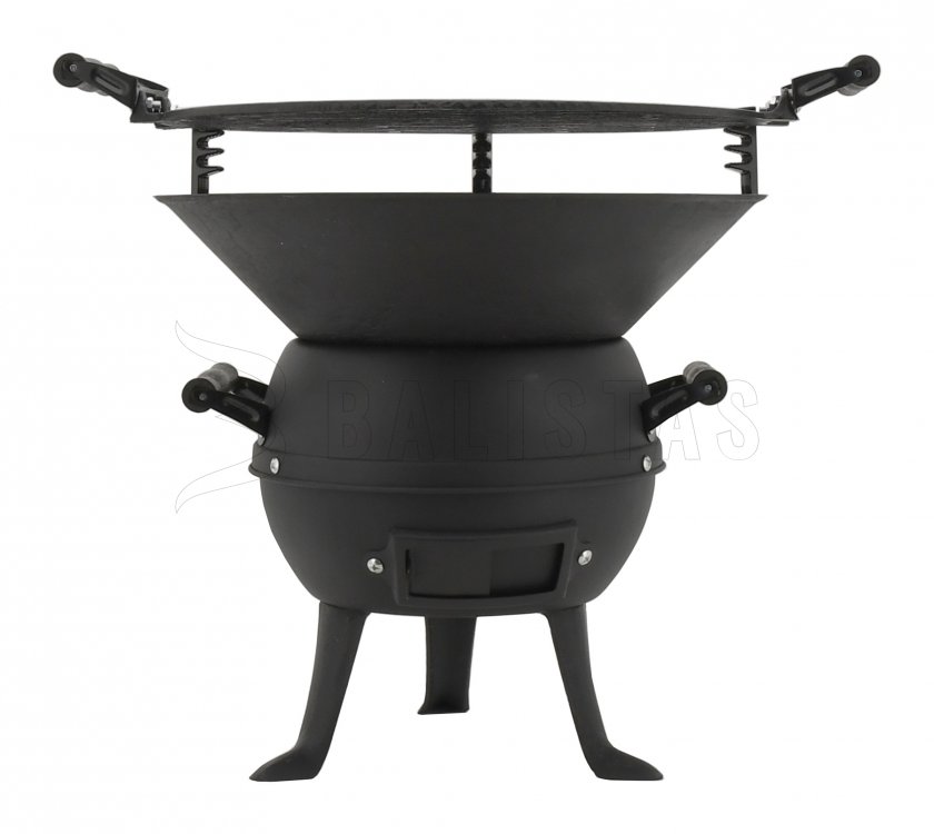 Houtskoolgrill gietijzer Cattara Brindisi 35cm