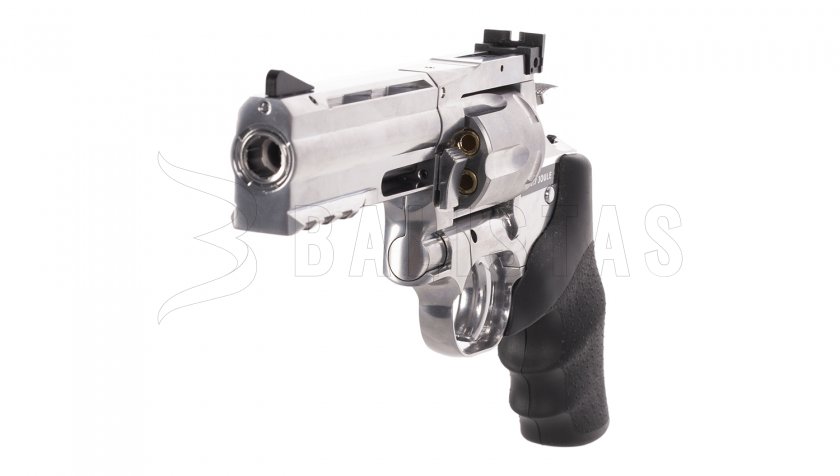 Luchtrevolver ASG Dan Wesson 715 4" silver diabolo