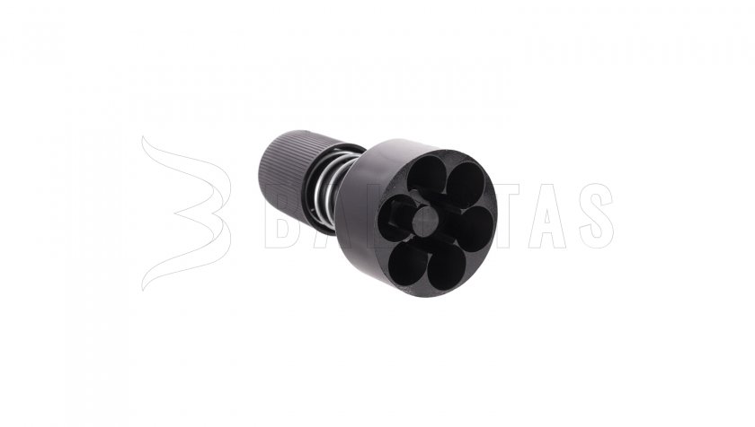 Luchtrevolver ASG Dan Wesson 715 4" silver diabolo
