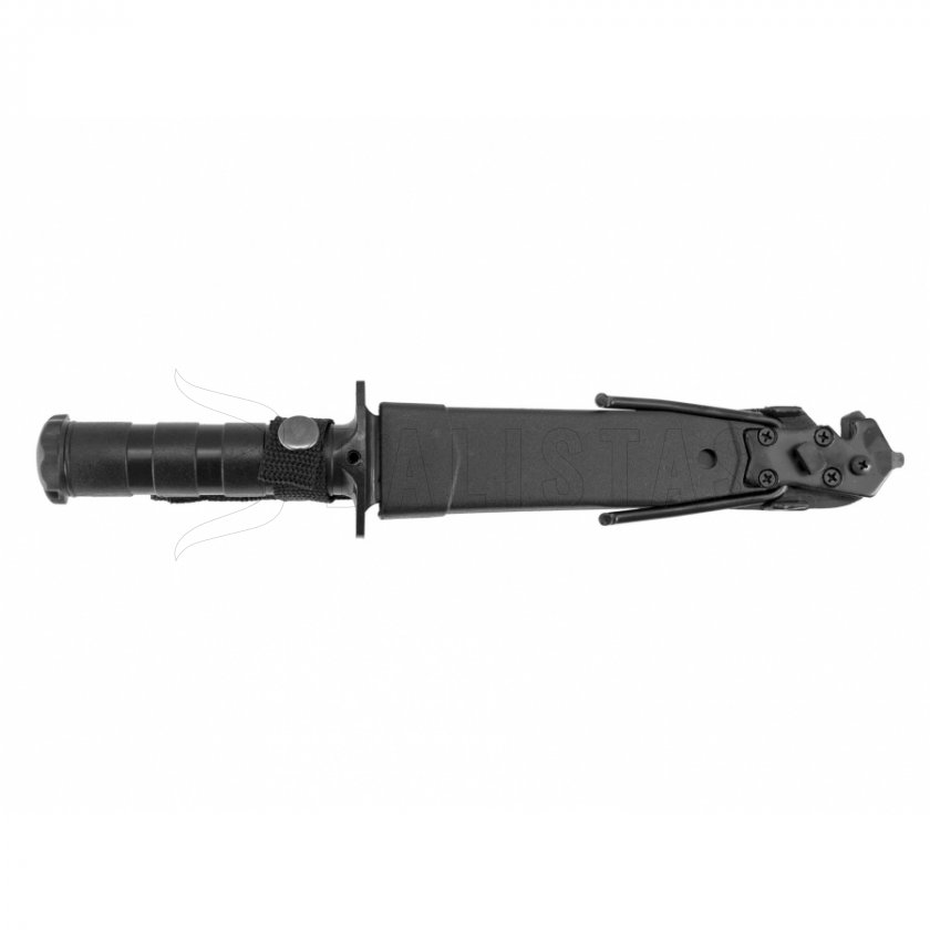 Couteau de survie Fox Outdoor Skaut noir