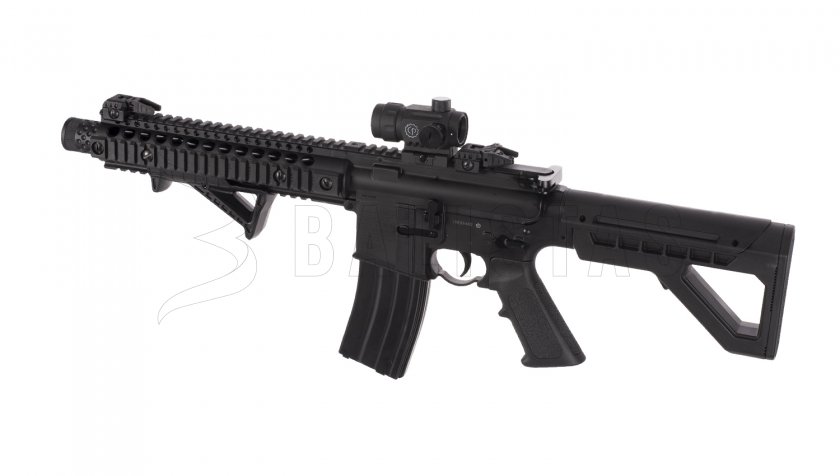 Luchtbuks Crosman DPMS SBR Full Auto 4,5mm met collimator