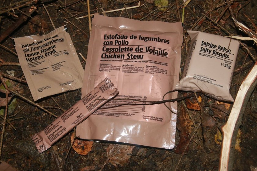 MRE One Meal, Menu IV – Rundvlees met paddenstoelen