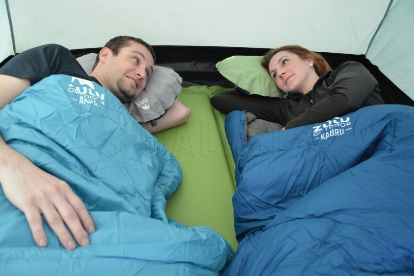 Zelfopblazend kussen Zulu Outdoor Dream grijs