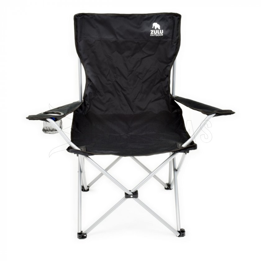 Chaise Zulu Outdoor Camp noire