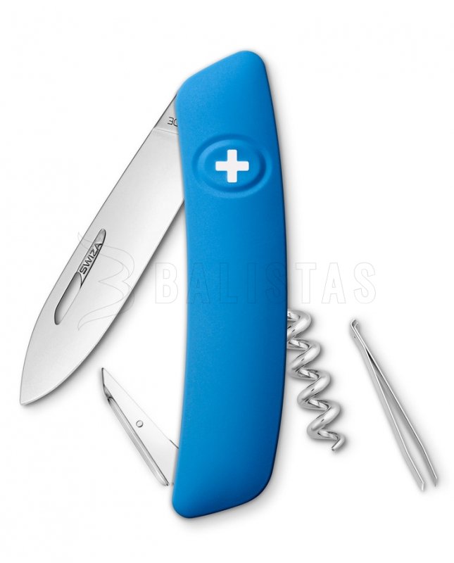 Zwitserse zakmes Swiza D01 blauw