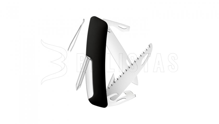 Couteau de poche suisse Swiza D06 noir