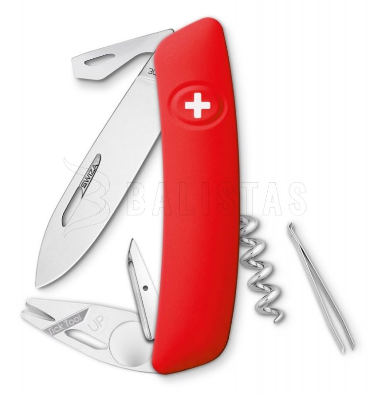 Zwitserse zakmes Swiza TT03 rood