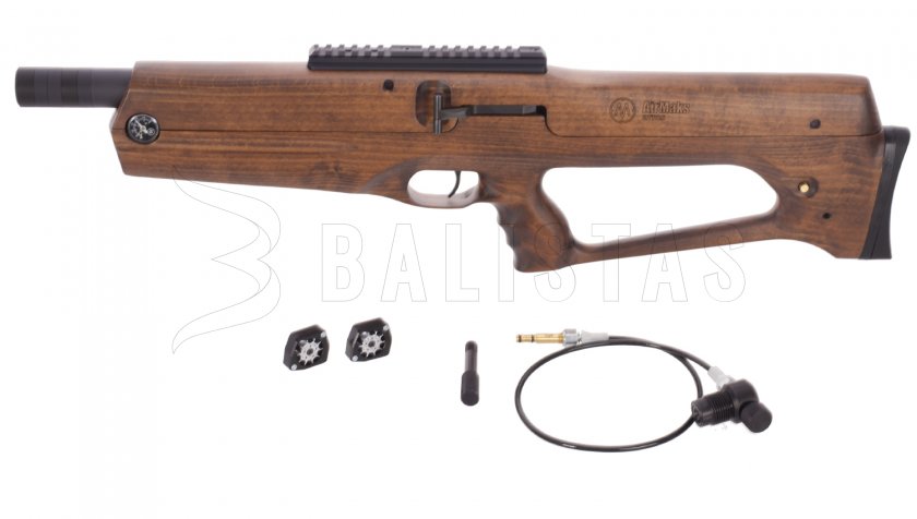 Carabine à air comprimé AirMaks Caiman X 5,5mm Hêtre