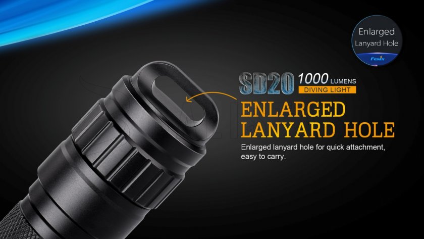 Lampe de plongée LED Fenix SD20