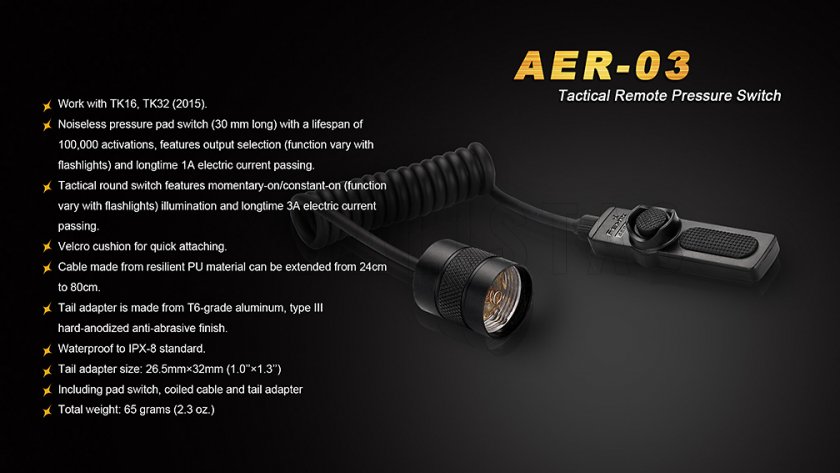 Afstandsbediening schakelaar Fenix AER-03