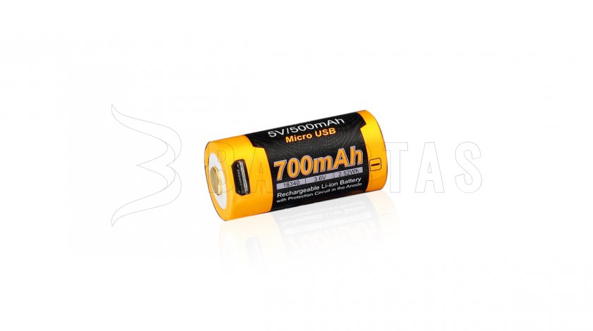 Batterie USB rechargeable Fenix RCR123A/16340 (Li-ion)