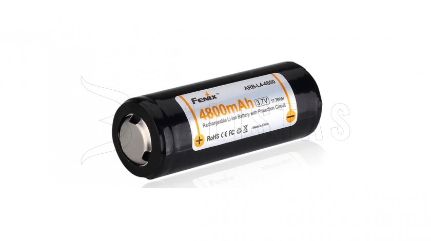 Oplaadbare batterij Fenix 26650 4800 mAh (Li-Ion)