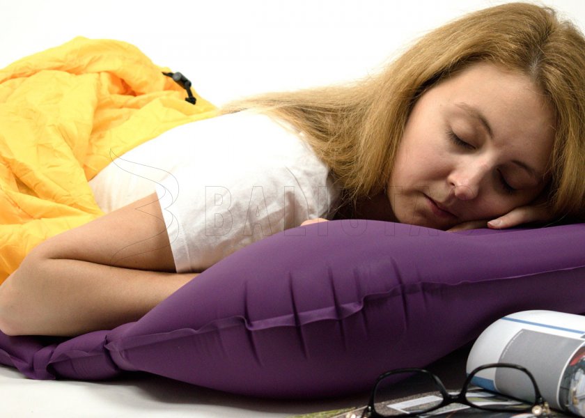 Matelas de camping gonflable Zulu Timi 5cm violet