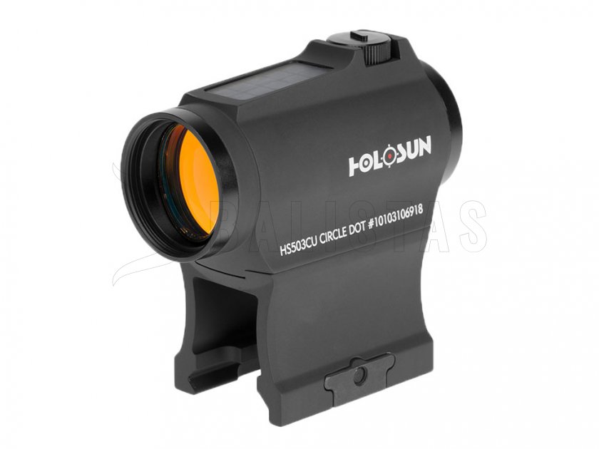 Holosun Red Dot HS503CU viseur point rouge avec panneau solaire