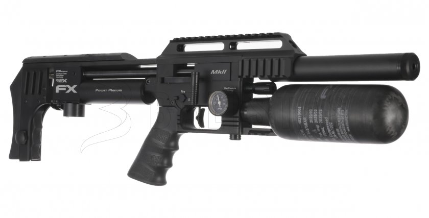 Luchtdrukgeweer FX Impact MKII Compact, Power Plenum, black 5,5mm