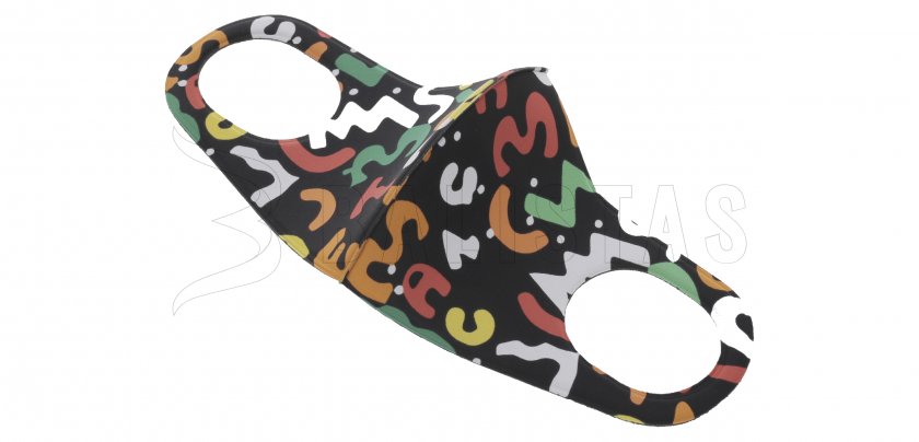 Masque coloré - taille M