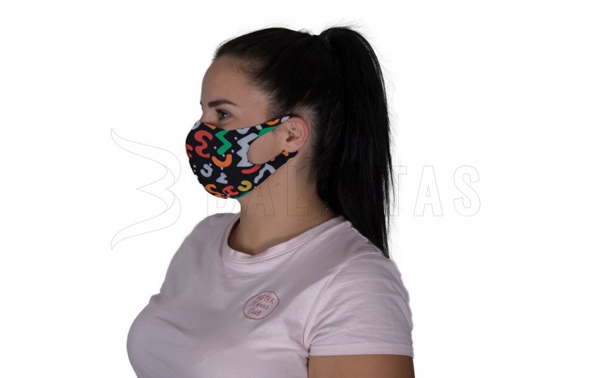 Masque coloré - taille M
