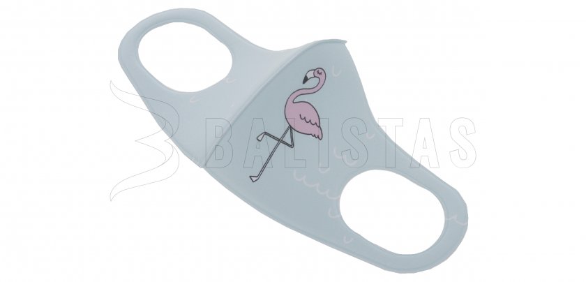 Kinder mondmasker - flamingo