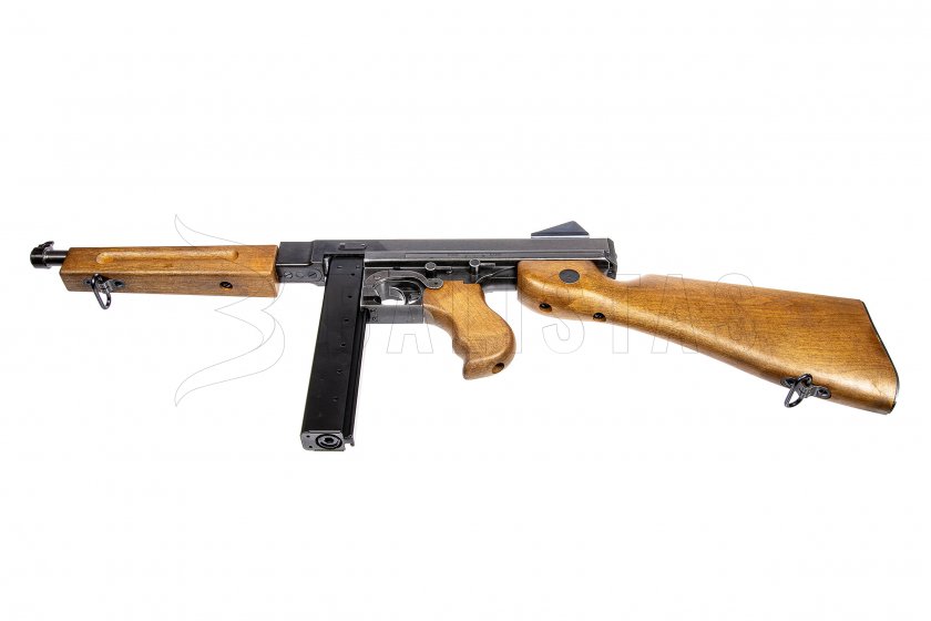 Pistolet-mitrailleur à air comprimé Umarex Legends M1A1 Thompson Legendary Semi-Auto 4,5mm