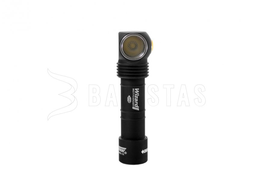 Multifunctionele zaklamp Armytek Wizard Pro Magnet USB Nichia LED