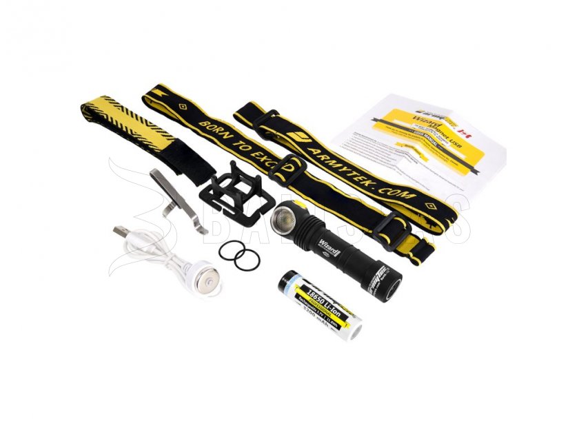 Multifunctionele zaklamp Armytek Wizard Pro v3 Magnet USB XHP50