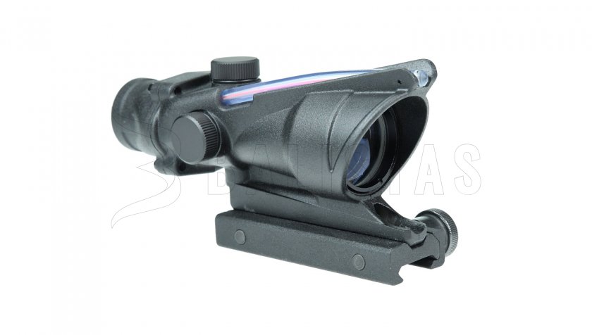 Lunette de visée Phantom ACG 4x32 à fibre optique Noir