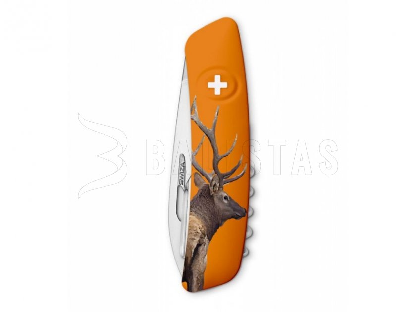 Zwitserse zakmes Swiza TT03 Wildlife Bull Elk