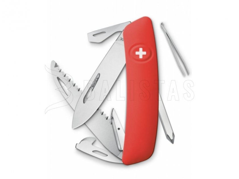 Couteau de poche suisse Swiza D06 rouge
